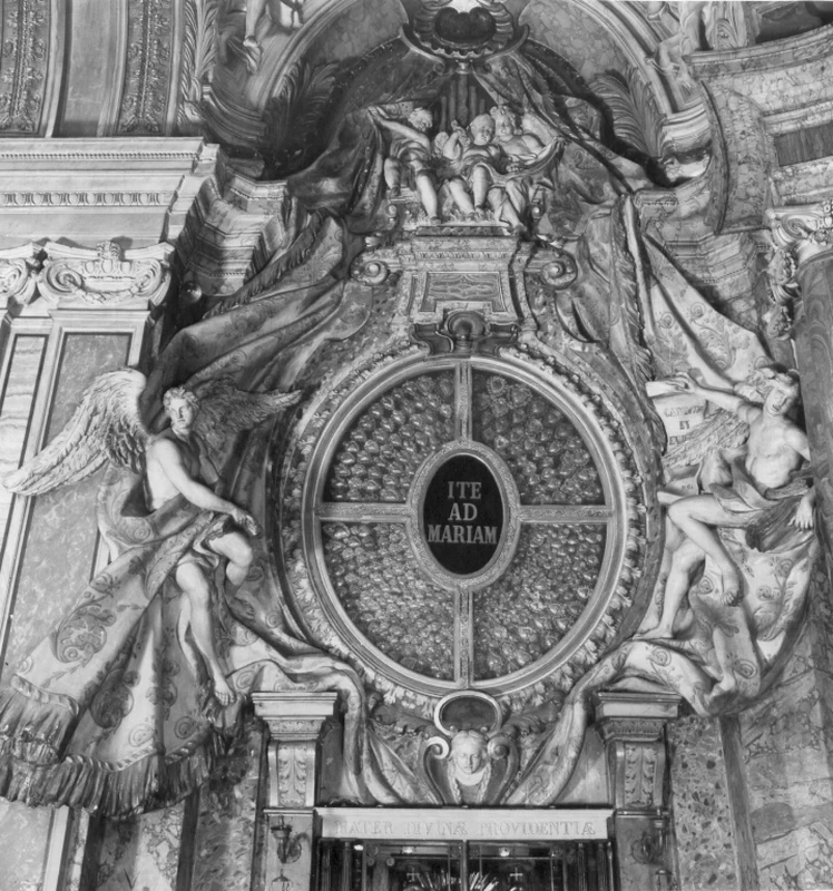 Decorazione plastica di Gherardi Antonio, Maille Michel, Ottoni Lorenzo, Giorgini Simone, Bilancini Giuseppe - Chiesa SS. Biagio e Carlo ai Catinari, Roma